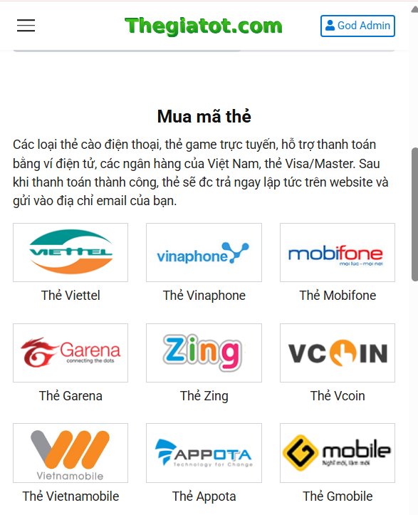 giới thiệu thecao247.com - Đổi thẻ cào uy tín, rút tiền nhanh chóng